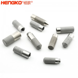 廠家生產0.2-90μm溫濕度傳感器不銹鋼探頭外殼防水防塵耐腐蝕，多種型號可定制