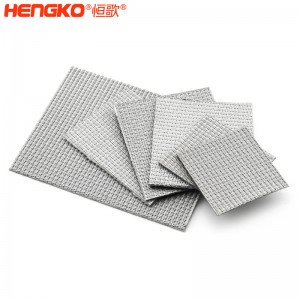 源頭廠家供應不銹鋼五層燒結網濾板耐腐蝕，應用于泥沙污水處理